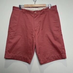NWT J. Crew Men's Broken-In Chino Shorts 35 Inseam 11" Pink Salmon Preppy